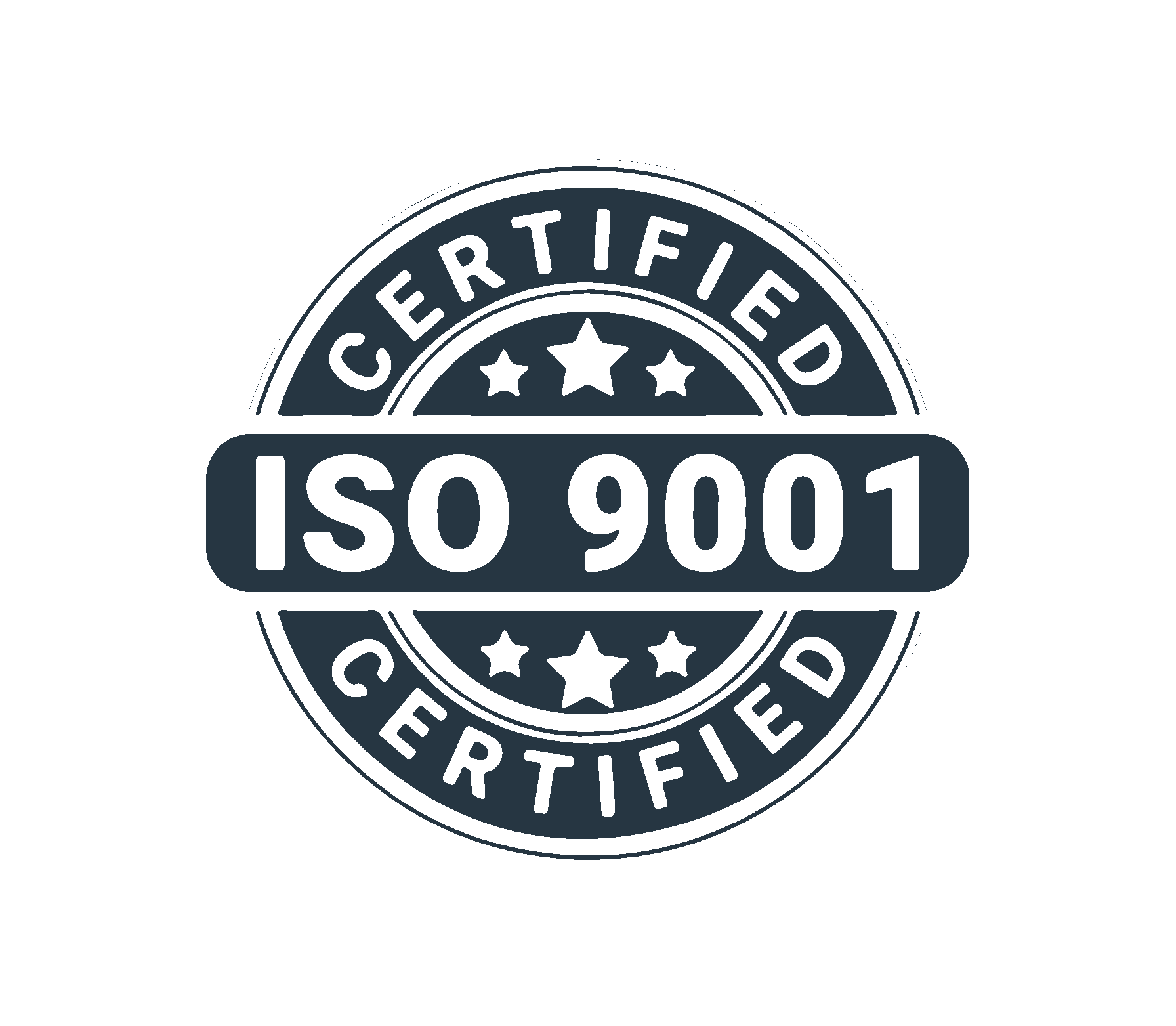 Footer - logo iso 9001