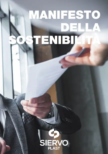 Copertina manifesto di sostenibilità.
